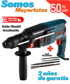 Taladro Demoledor Rotomartillo Doble Madril (bosch)